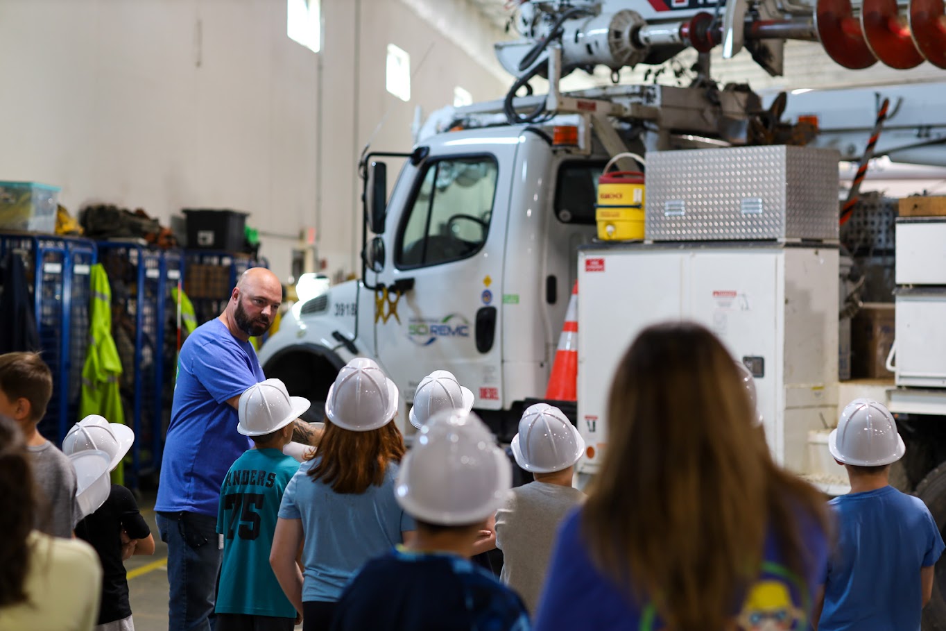 Skies clear for Energy Explorers Camp at SCI - Hoosier Energy