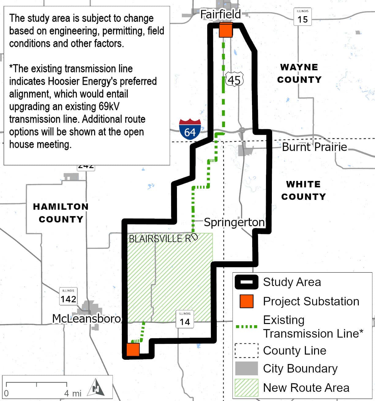 WheelerCreektoKays Wheeler Creek to Kays map